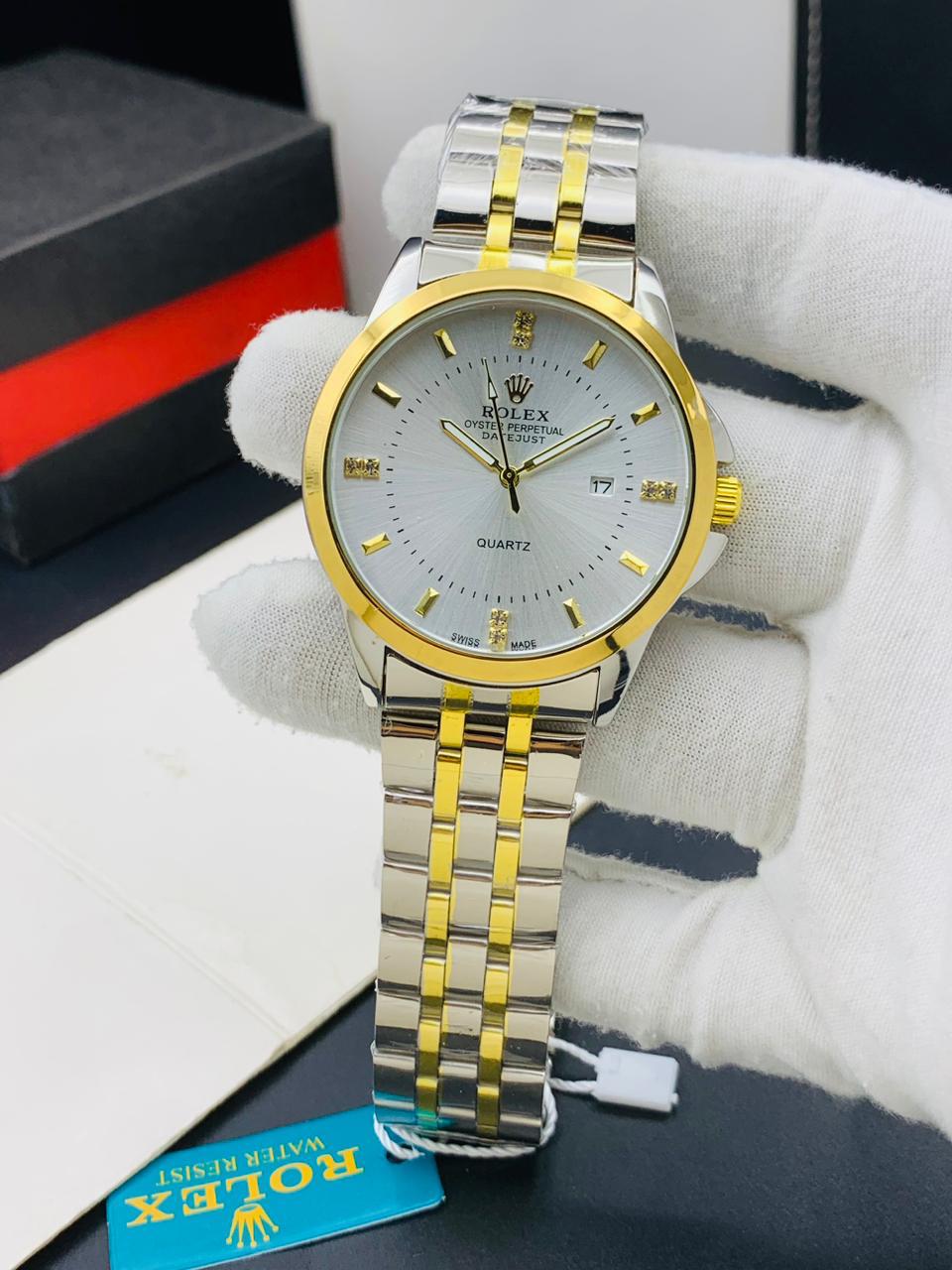 Rolex Sterling Sunray Edition Watch