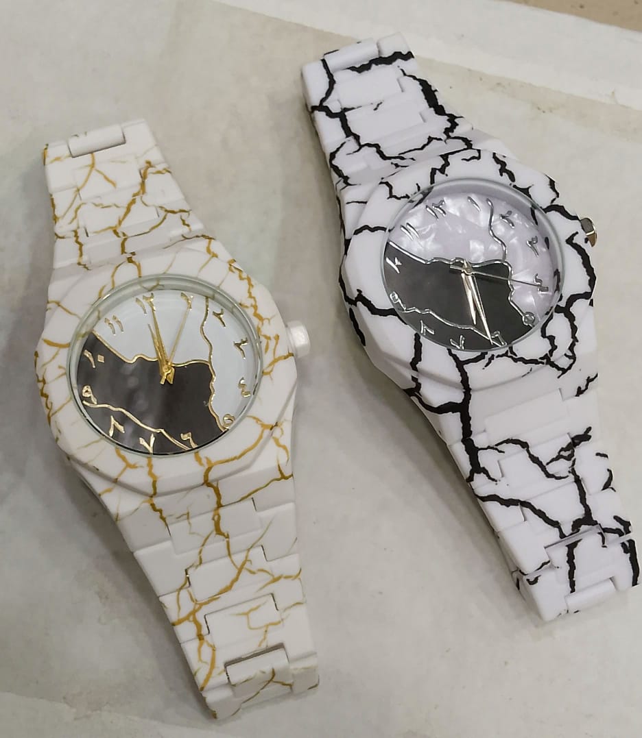 White Marble Aura Watch