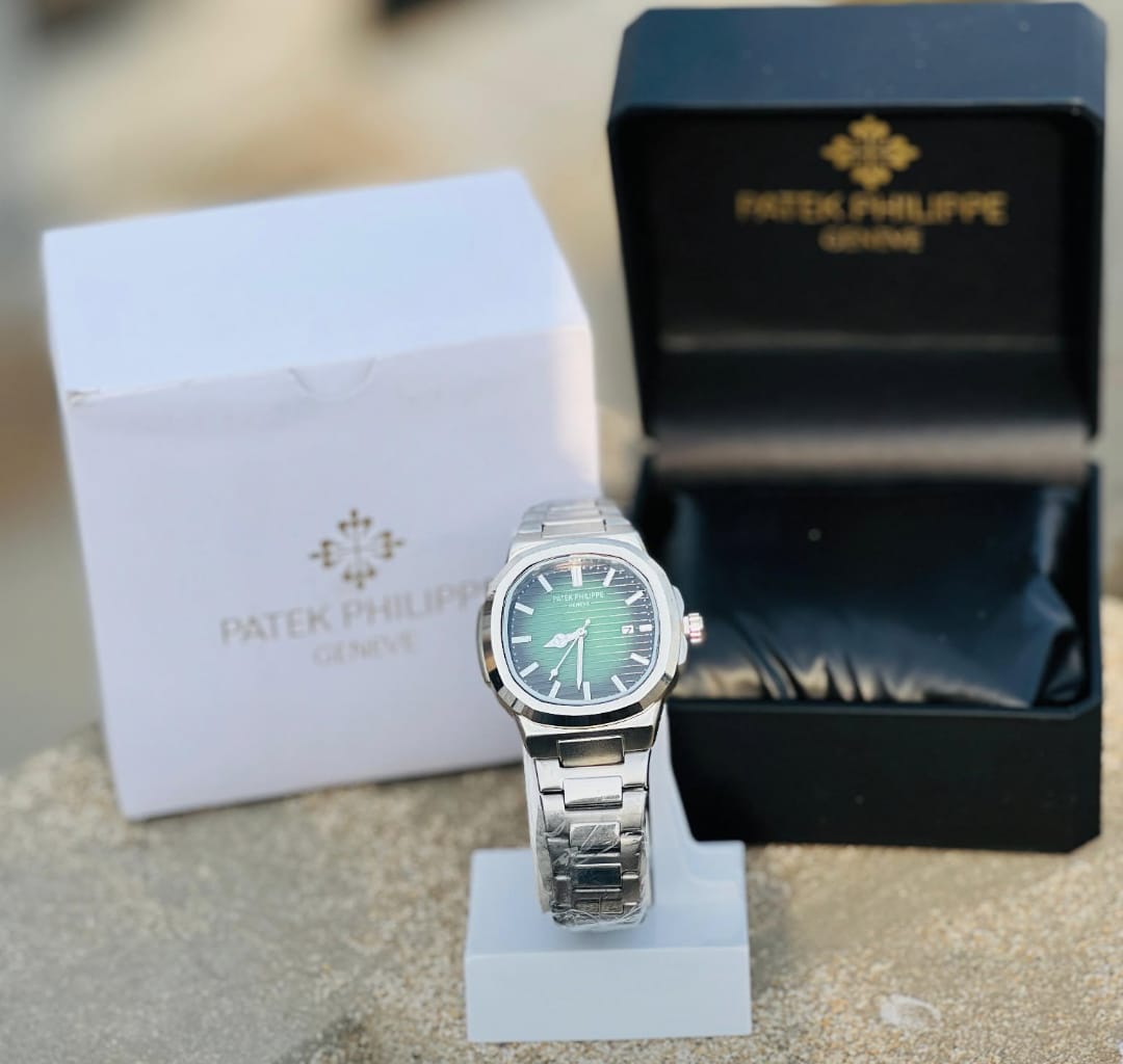 Patek Philippe Nautilus Steel Green Watch